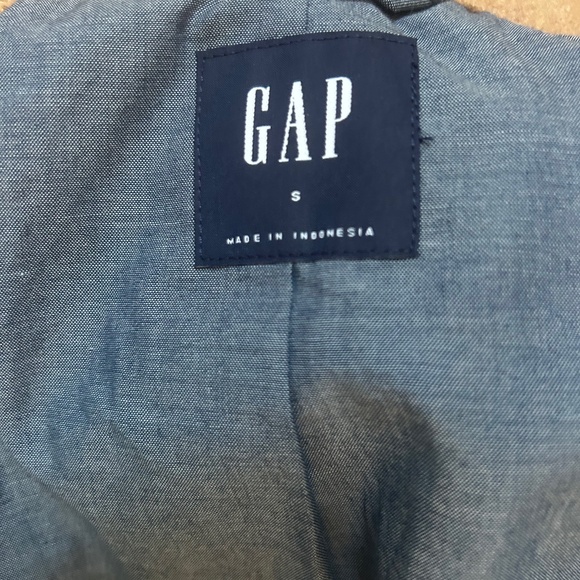 Gap Wool  Quilted Moto Jacket Size Small - Picture 8 of 8